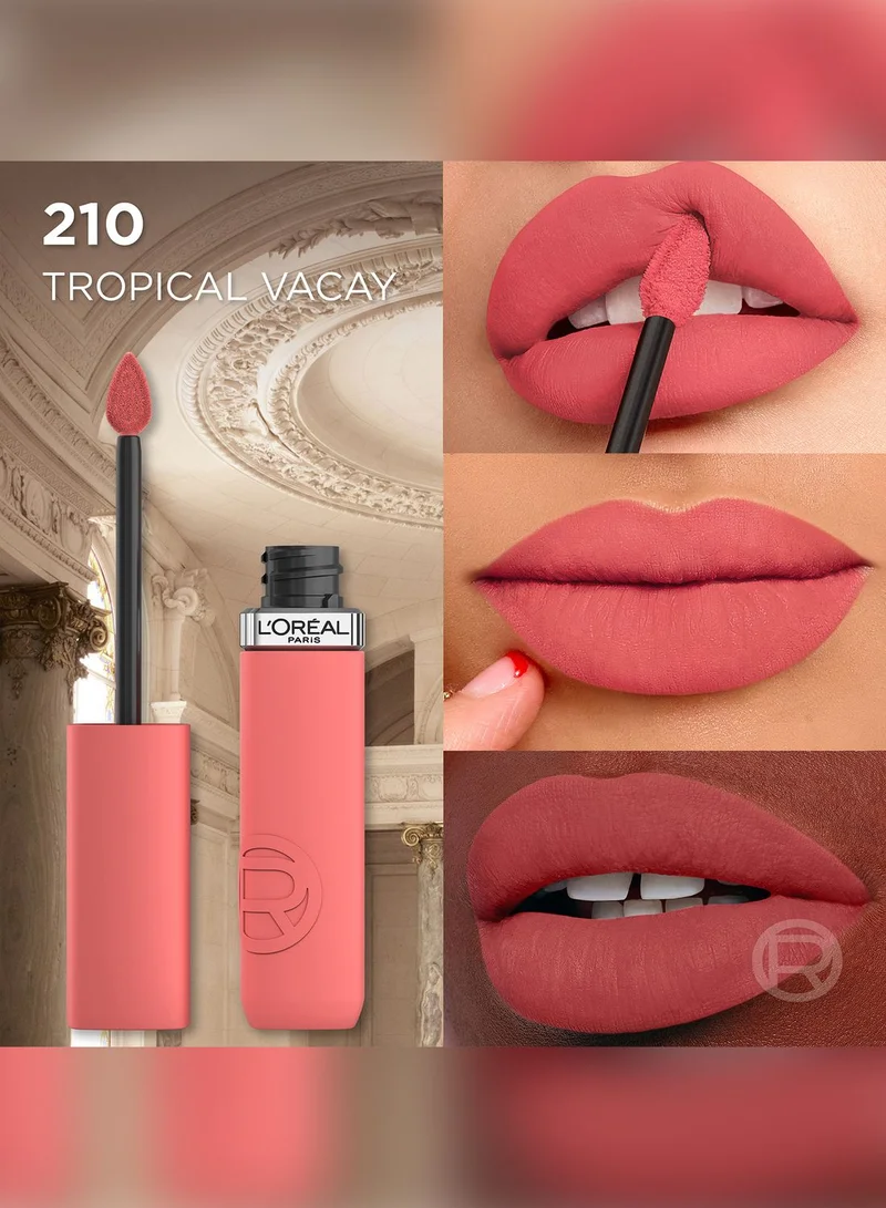 L'OREAL PARIS L'Oreal Paris, Infaillible Le Matte Resistance Liquid Lipstick 210 Tropical