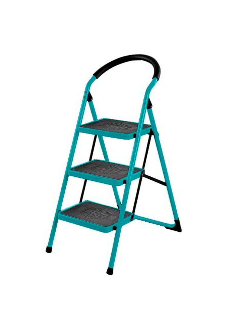TOTAL Steel Ladder 3 Steps Max Load 150kg THLAD09031 - Image 1