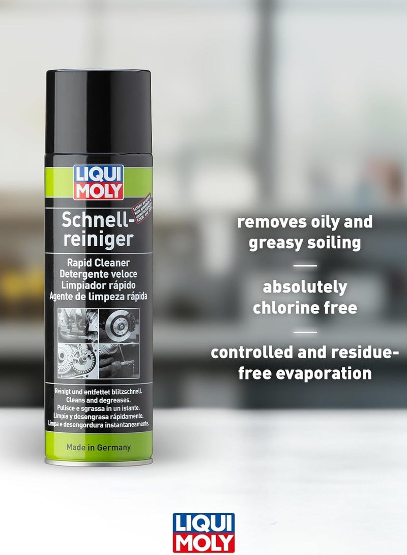 ليكوي مولي منظف فرامل وقطع غيار السيارات من ليكوي مولي – بخاخ تنظيف قوي لإزالة الزيوت والشحوم، آمن وسريع الجفاف – 500 مل - Image 2
