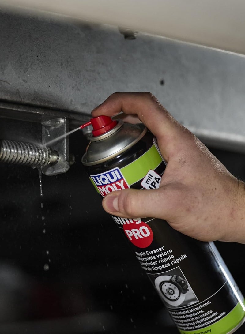 ليكوي مولي منظف فرامل وقطع غيار السيارات من ليكوي مولي – بخاخ تنظيف قوي لإزالة الزيوت والشحوم، آمن وسريع الجفاف – 500 مل - Image 3
