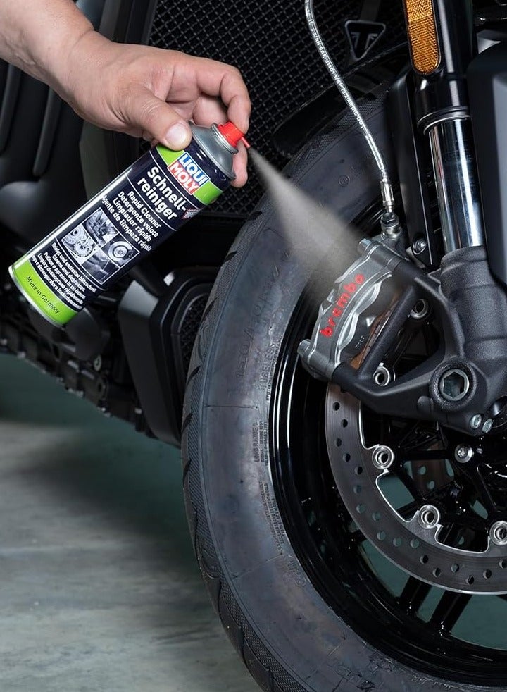 ليكوي مولي منظف فرامل وقطع غيار السيارات من ليكوي مولي – بخاخ تنظيف قوي لإزالة الزيوت والشحوم، آمن وسريع الجفاف – 500 مل - Image 5