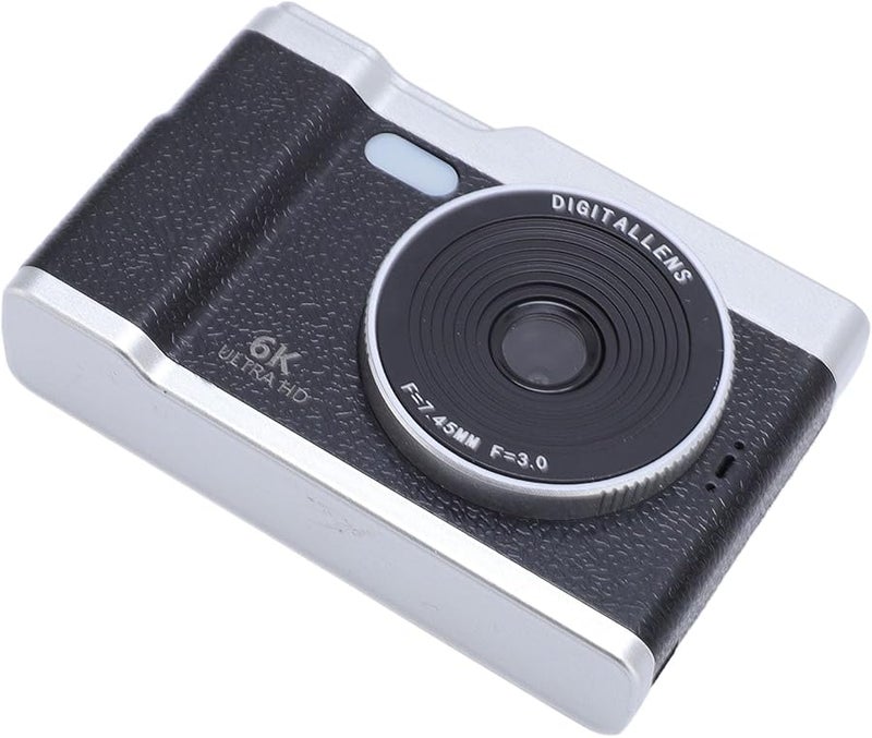 Black 48MP 8X Zoom Digital Camera Anti Shake 2 4 Inch Screen Portable Compact Students Travel Camera Supports 64GB Card - Image 4