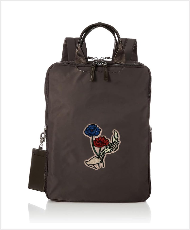 RedBlue Flowers Applique Embroidered Sewon Patch Size 12cm x 9cm for Jackets Bags TShirts Jeans Pants Outdoor Clothing Imported from Malaysia 1 Piece Code SBX342  - Image 5