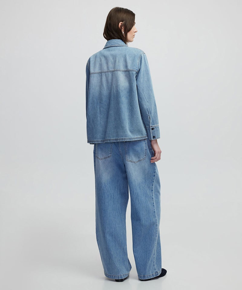 Ipekyol Embroidered Denim Shirt - Image 4