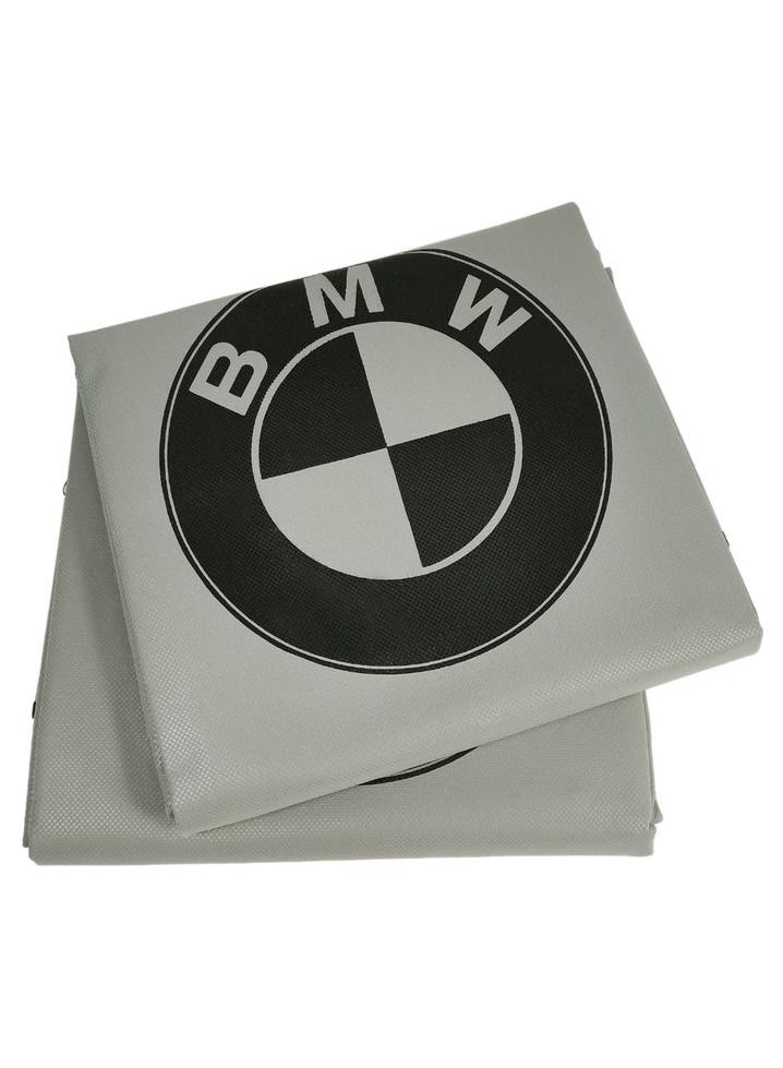 BMW Universal Car Seat Dust Dirt Protection Cover, Extra Protection For Your Seat 2 pcs Set, Car Seat Cover - Image 3