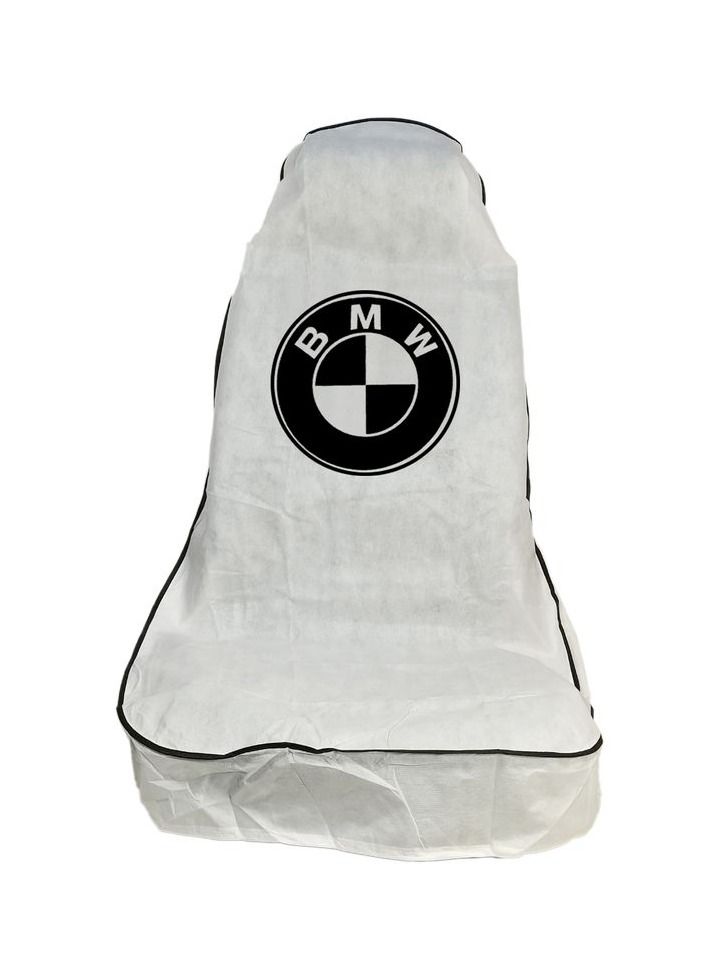 BMW Universal Car Seat Dust Dirt Protection Cover, Extra Protection For Your Seat 2 pcs Set, Car Seat Cover - Image 2