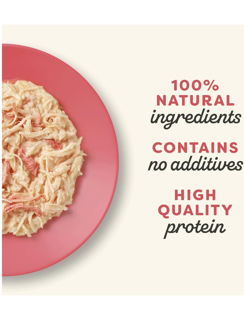 آبلاوس طعام قطط رطب بنكهة فيليه صدور الدجاج مع البط بالمرق للقطط البالغة 6 عبوات بوزن 70 جرام - Image 5