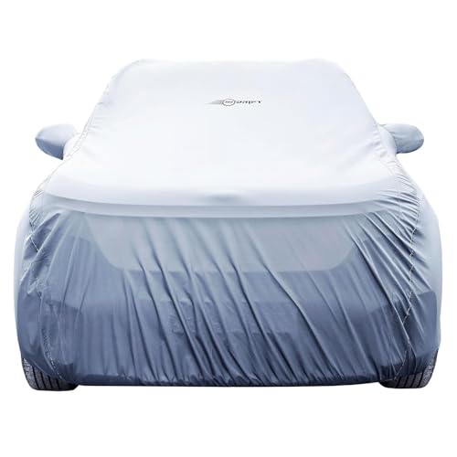 NEODRIFT 'SilverTech' Car Cover for Hyundai Grand i10 Nios (100% Water-Resistant, All Weather Protection, Tailored Fit, Precision-Fit & Breathable Fabric) (Colour: Silver) - Image 1