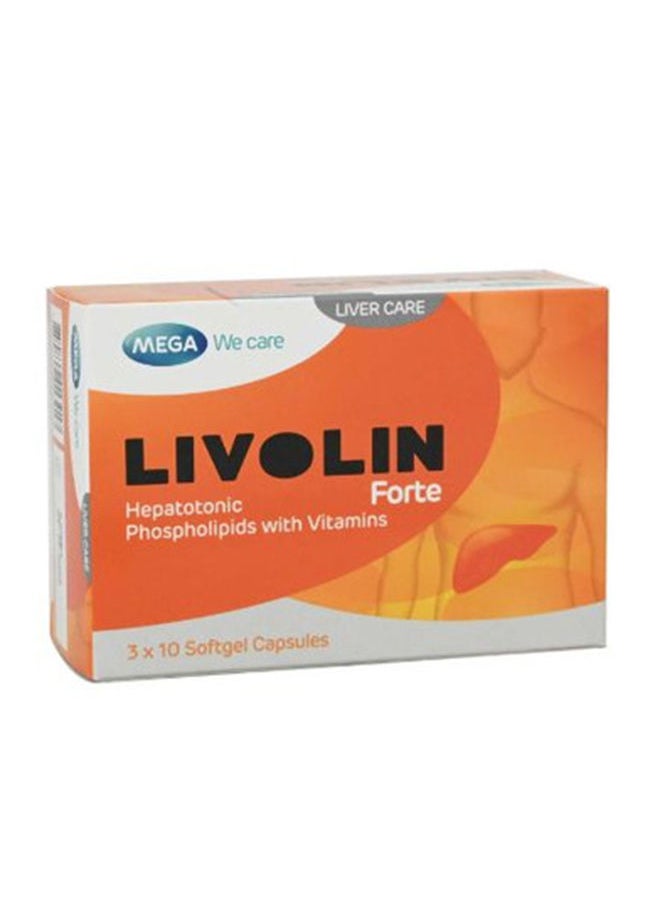 MEGA Livolin Forte 30 Softgel Capsule 