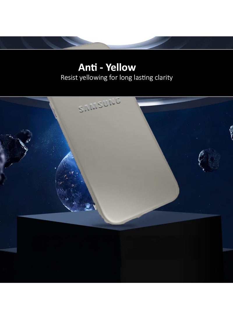 Wtech Translucent Raised Lips Plating Luxury Case Cover For Samsung Galaxy A55 5G 2024 Pearl White  - Image 2