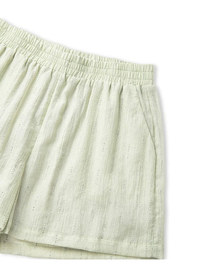 Ipekyol  Regular Fit Rhinestone Shorts for Women | Best Price UAE