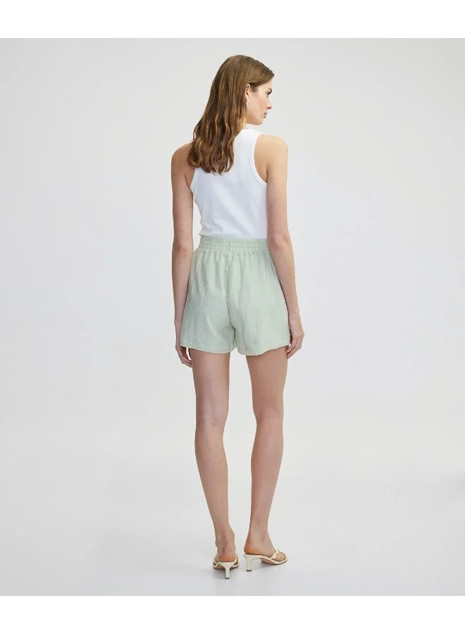 Ipekyol  Regular Fit Rhinestone Shorts for Women | Best Price UAE