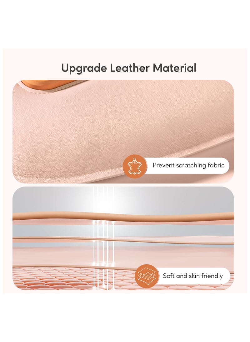 SYOSI وسادة تدفئة، وسادات تدفئة كهربائية محمولة لتخفيف التشنجات وآلام الظهر، وسادة تدفئة كبيرة مع 3 مستويات حرارة و5 أوضاع تدليك اهتزازية لتهدئة سريعة ومريحة، وسادة تدفئة لاسلكية للنساء - Image 3