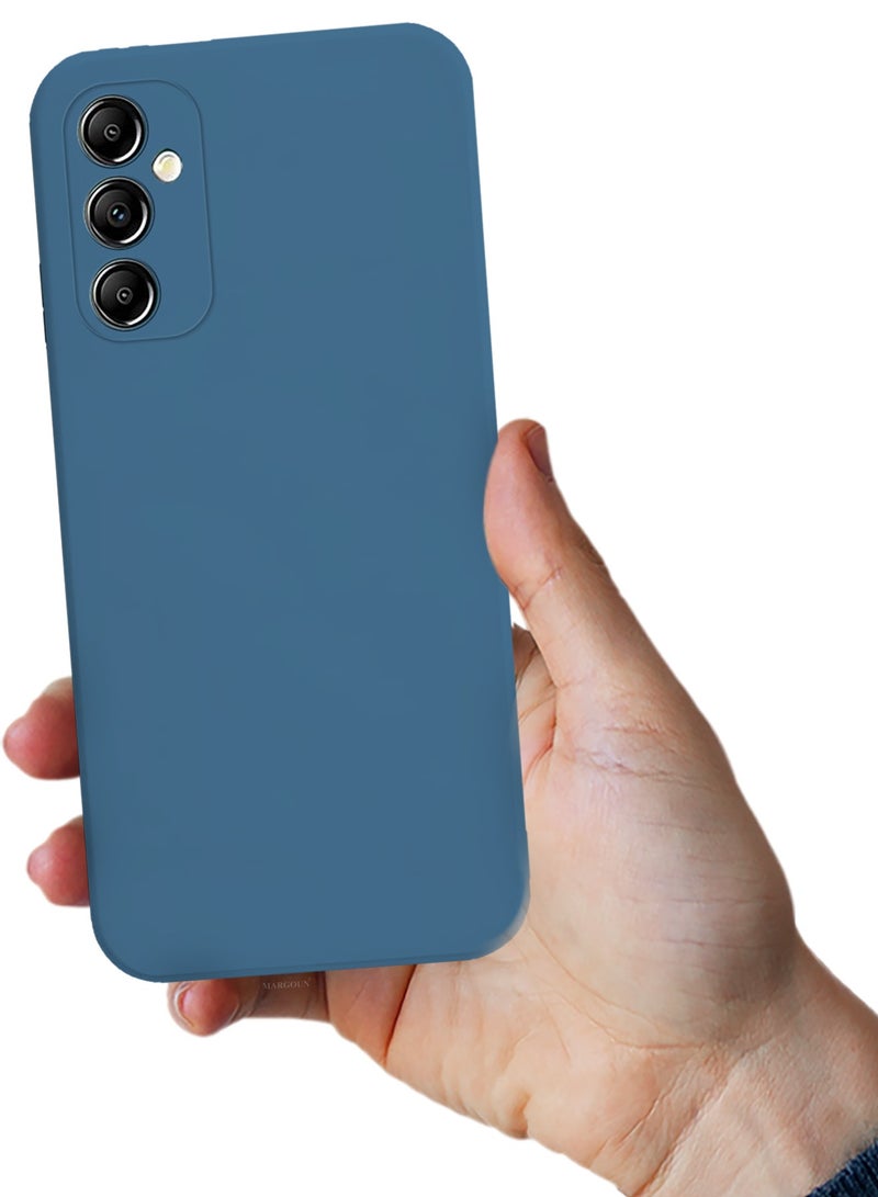 CATANES Liquid Silicone Case for Samsung Galaxy A05s Protective Phone Case with Soft Anti-Scratch Microfiber Lining Utra Slim Drop Protection Phone Cover - Blue - Image 5