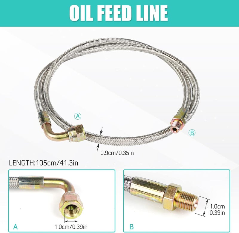 YESHMA Turbo Oil Feed Line Kit - Image 3