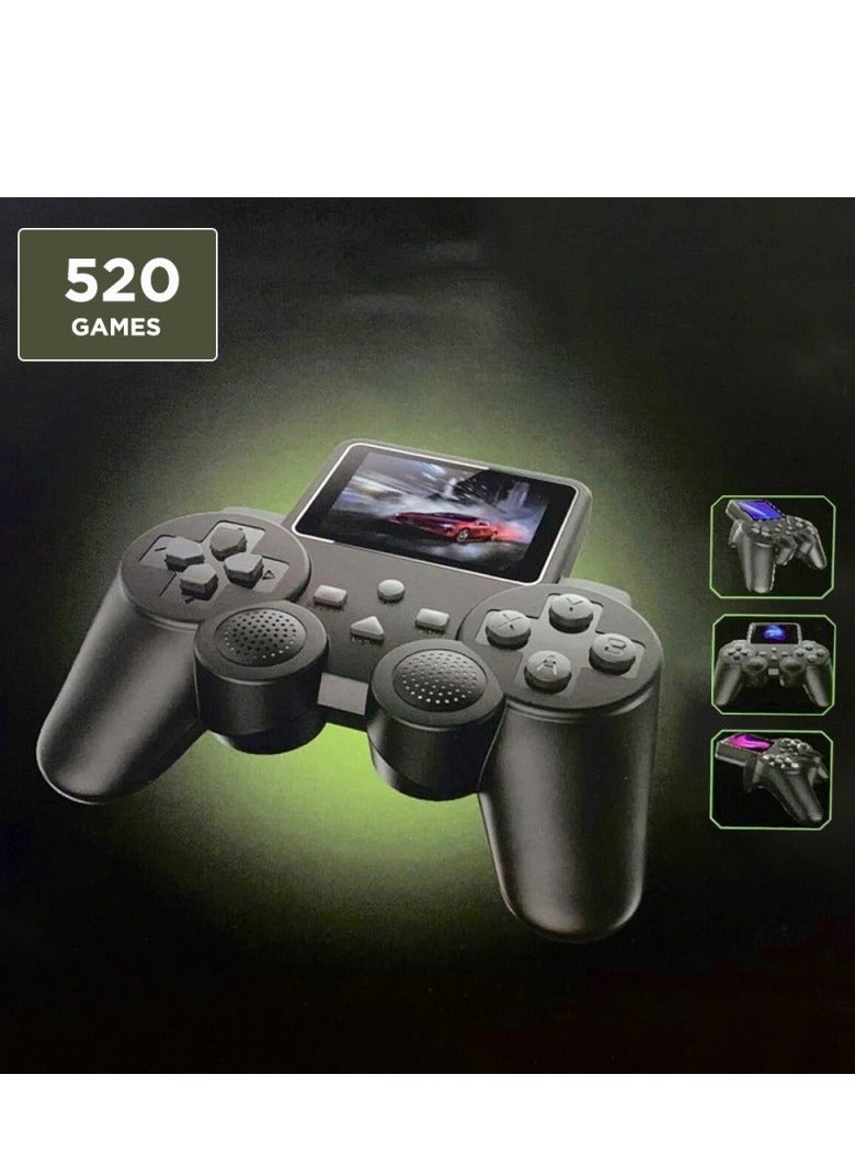 Gamepad S10 Portable Console Box Joystick 520 Games Console Video Player Wireless Gamepad - Image 1