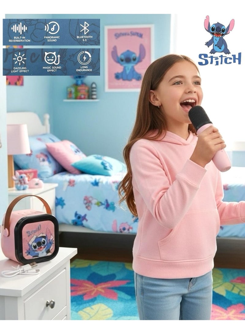 Stitch Wireless Karaoke Kit for Kids with Speaker and Microphone - Image 4
