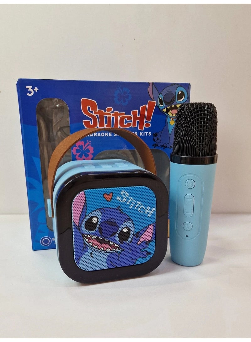 Stitch Wireless Karaoke Kit for Kids with Speaker and Microphone - Image 1