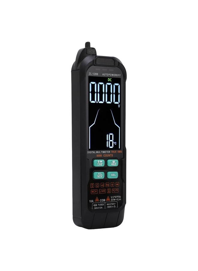 Thoraya Digital Multimeter Portable Large Backlit Screen 1000mAh Current Voltage Meter 0‑1000V  - Image 2
