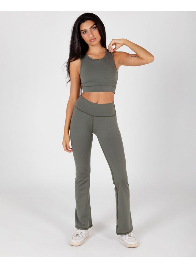 Olive Green Yoga Pants