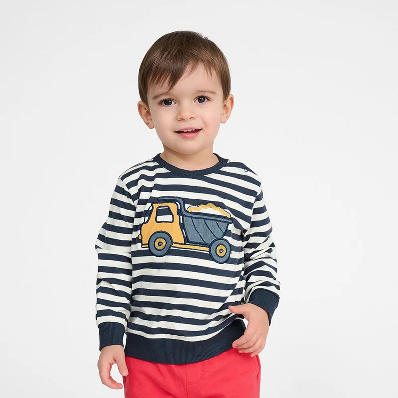 Cool Club by SMYK NAVY BLUE COTTON SWEATSHIRT