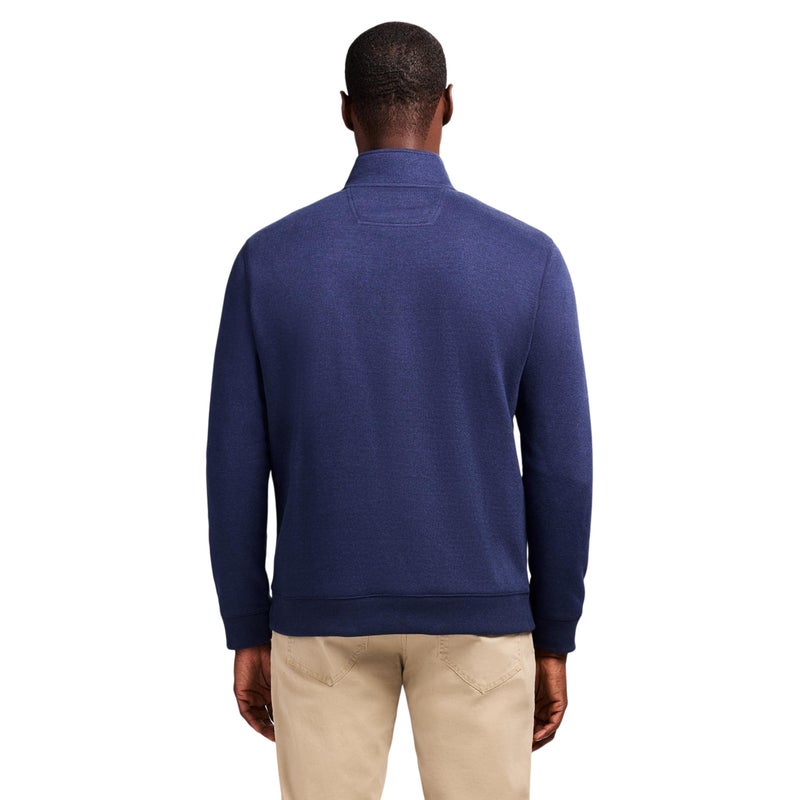 IZOD Men's Advantage Performance Quarter Zip Fleece Pullover Sweatshirt, Blue Navy Blazer, XX-Large - Image 2