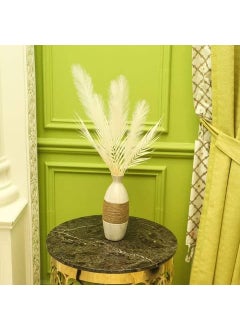 WYTE ORIGIN WYTE ORIGIN Artificial Pampas Grass Large Tall Fluffy Faux Bulrush Reed Grass for Home Office Living Room Wedding Party Decorations Without Vase Pot Pack of 1 Rendom 