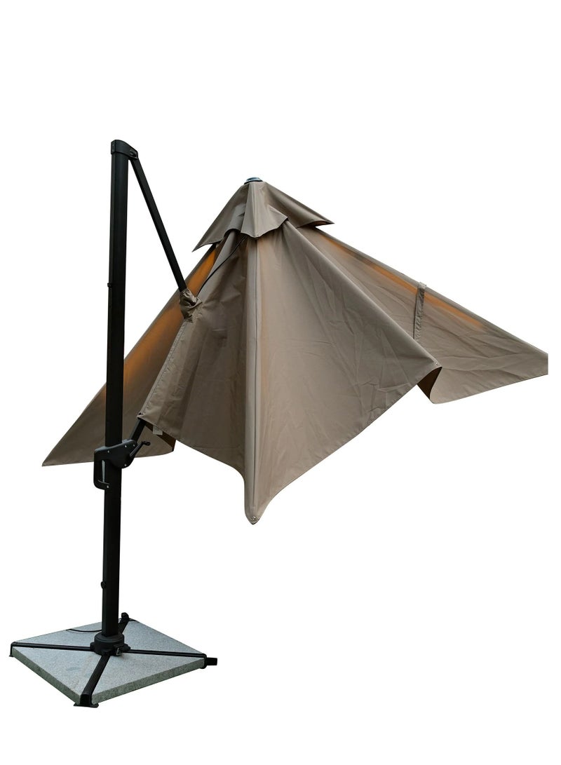 Swin Furniture 3x3 Meter Aluminum Stand Patio Parasol Outdoor Umbrella - Image 2