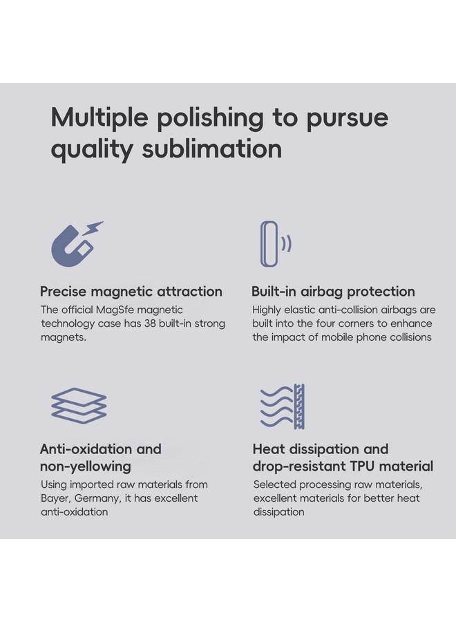 S-TOP Case For iPhone 16 Pro Max Frosted MagSafe Magnetic Phone Case - Image 3