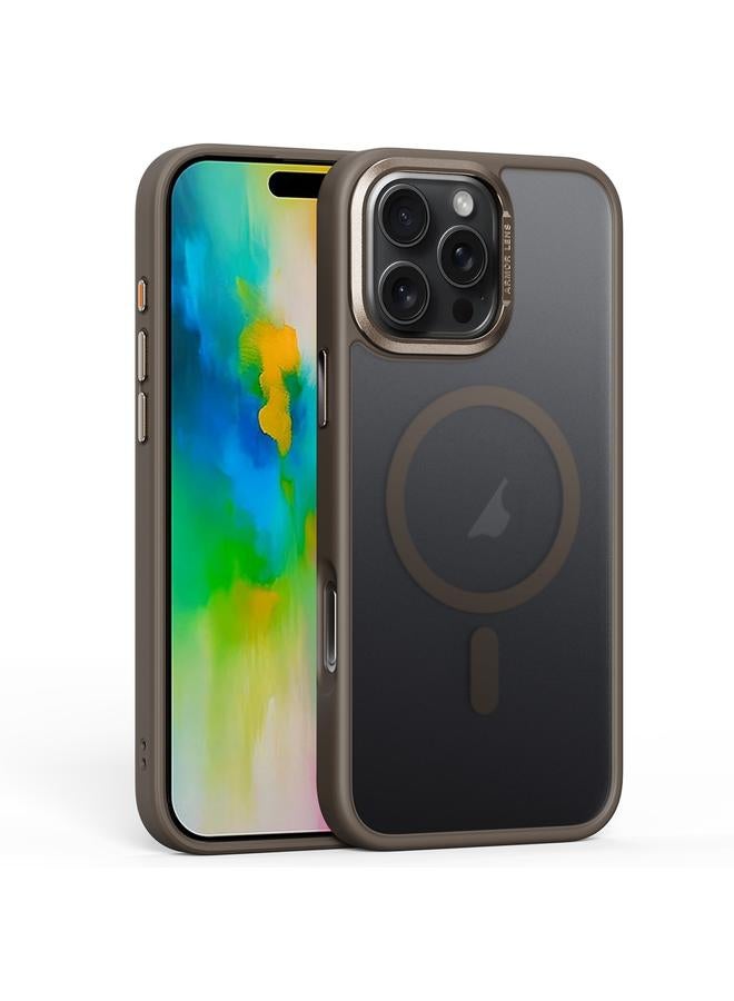 S-TOP Case For iPhone 16 Pro Max Frosted MagSafe Magnetic Phone Case - Image 1