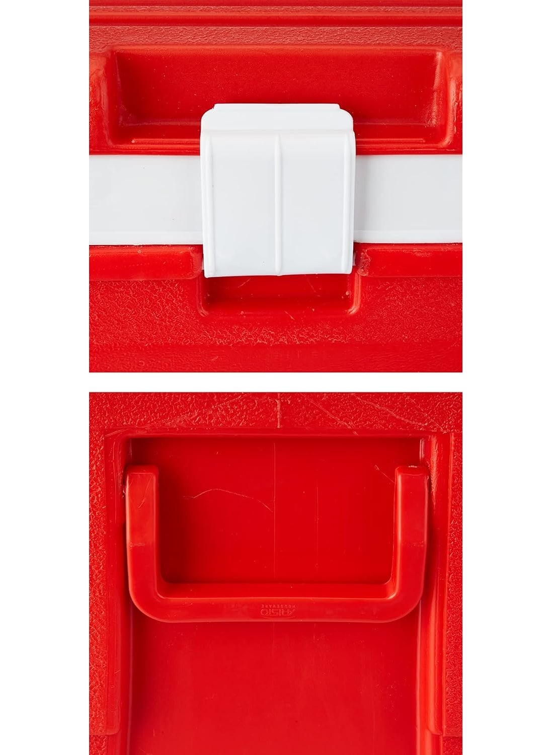 Divik - Divik 50 LTR Icebox Insulated Ice Bucket Multi Storage Ice Box for Travel Party Picnic Bar Ice Cubes Chiller for Cold Drinks Medical Purpose 1Pcs Red - Image 1