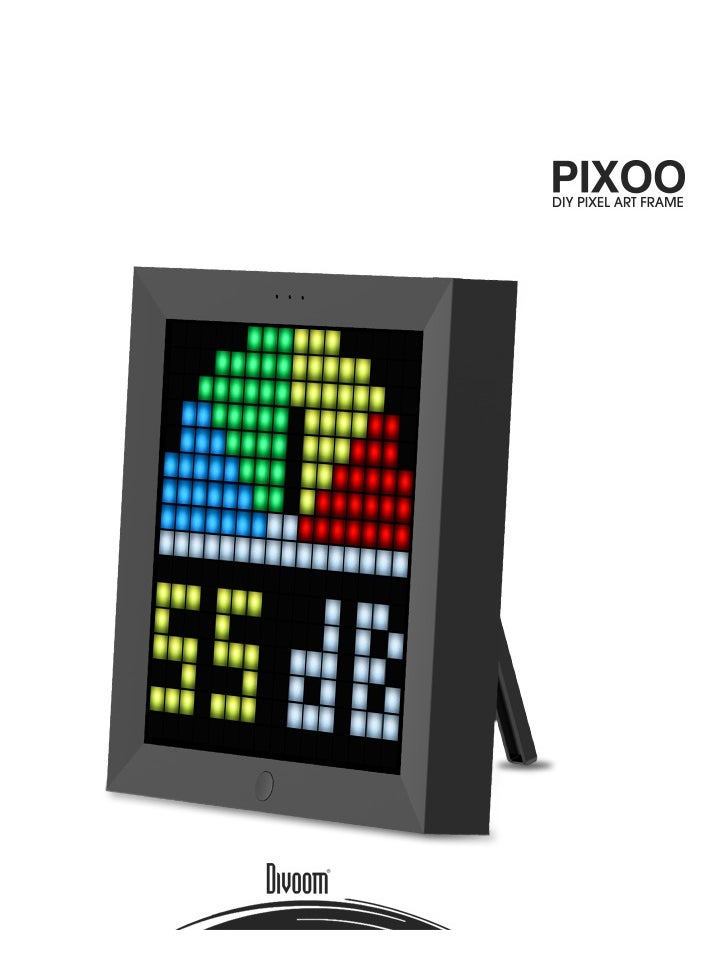Divoom Divoom Pixoo Pixel Photo Frame Black  - Image 3