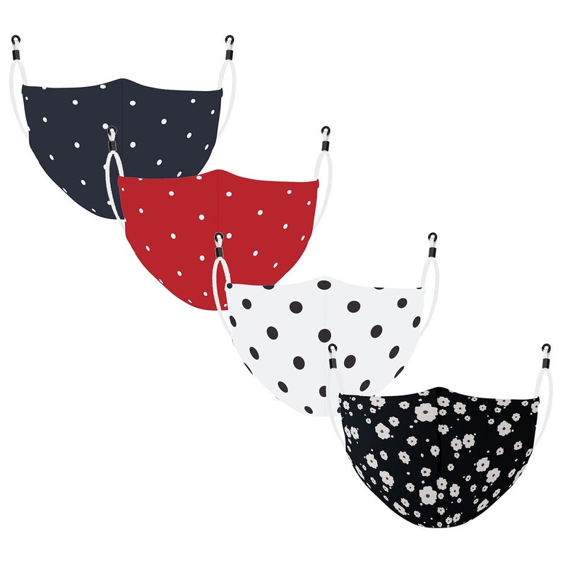 Maple MP-21 Face Mask for Kids | Reusable and Washable | 3 Layer Filtration | Anti Pollution | Cotton Printed Protective | Fashionable kid Mask for Girl Boys Unisex - Image 1