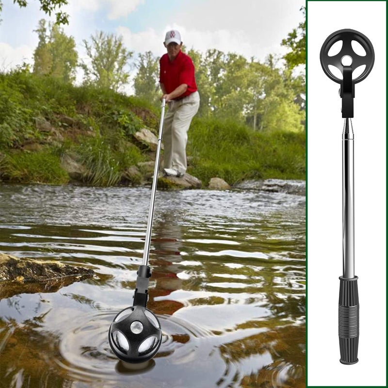 prowithlin Golf Ball Retriever, Stainless Telescopic Extendable Golf Balls Retrievers for Water w/Golf Ball Pick Up Retriever Grabber Claw Sucker Tool, Golf Gift for Men - Image 4