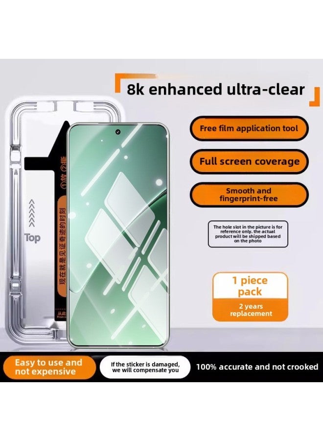 For Xiaomi 15 Tempered Film 15pro Mobile Phone Film For Xiaomi 14ultra Protective Film 14pro Anti-Peep Film-Colour:Second Postage Warehouse [8k Ultra Clear 1 Piece] Full Screen Coverage★Fingerprint Unlocks In Seconds✔Does Not Stick To Fingerprints-Size:For Xiaomi 14 Ultra  - Image 1