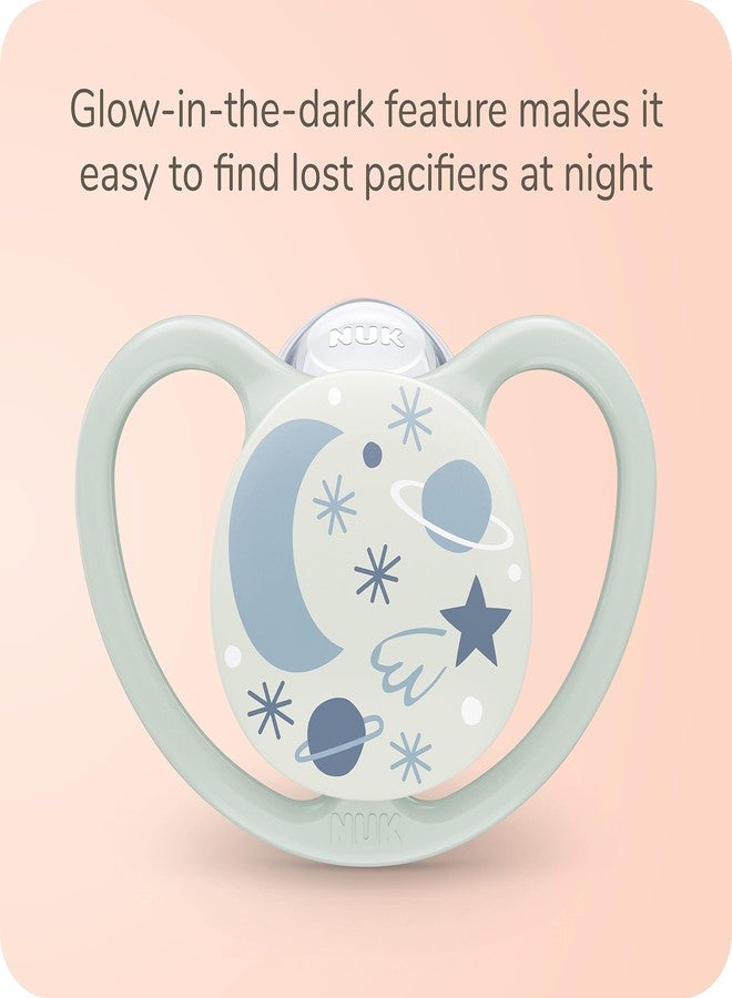 NUK Space™ Glow-in-The-Dark Orthodontic Pacifiers - Image 4