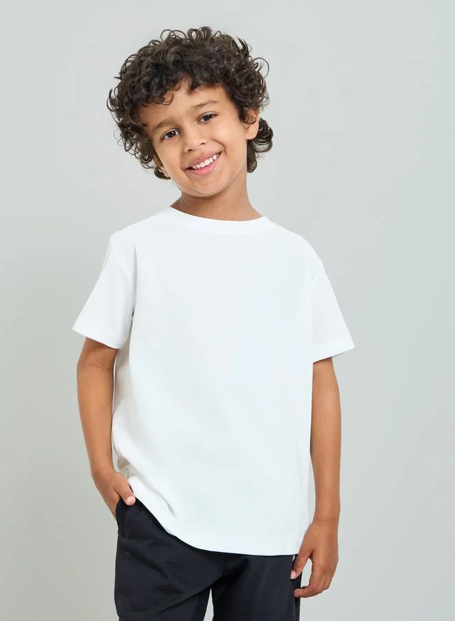 ستايلي Boys Cotton Sports Jersey Athleisure T-Shirt