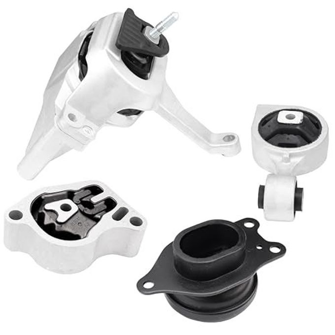 QRYIPPDM Engine Motor Mount Kit Compatible with 2007-2017 Altima 2.5L 4-Piece Set Replace OE A4339 A4340 A4350 A4353 11210-JA000 11220-JA000 11350-JA00A 11360-JA000 - Image 1