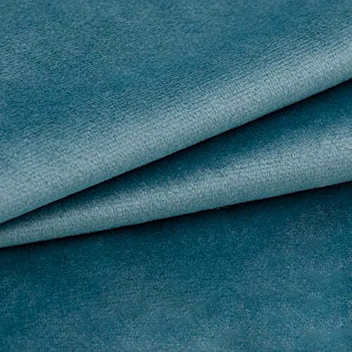 KINGROSE Solid Velvet Decorative Throw Pillowcase Luxury Soft Cushion Cover for Sofa Couch Chair 14 x 24 Inches Blue - Image 4