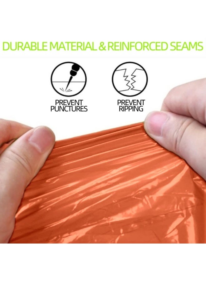 5PCS Outdoor Emergency Insulation Raincoat Poncho, Multifunctional Rainproof Cold Resistant Life Blanket - Image 2