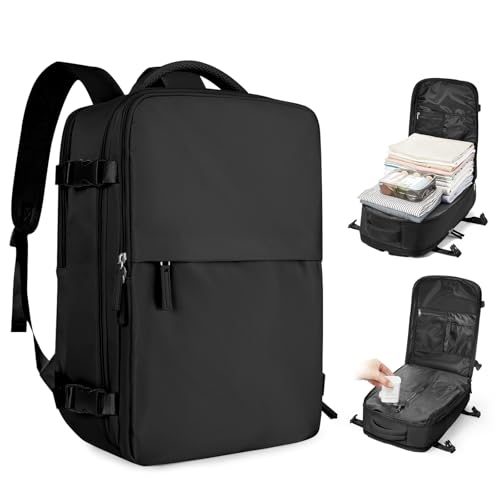 coofay Vacuum Backpack Travel with Pump Airbag Travel Backpack with Vacuum System Mochila de Viaje Compresion al Vacio Easyvacpack Vacpack Backpacks for Traveling Carry on Luggage - Image 1