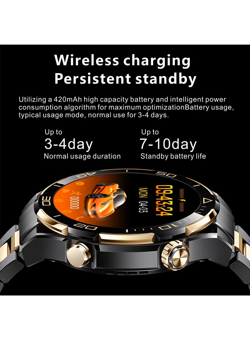 Joshberg - 2024 New S30Max Smart Watch 1.62 Inch Wireless Charging Men Waterproof Bluetooth Talk Watch Touch-Screen watch - Image 1