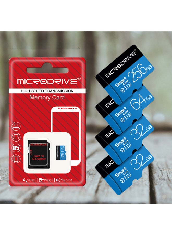 High-Speed 32GB MicroSD Memory Card 16GB 8GB 128GB TF Flash Card For Camera Phone Action Cam DVR Surveillance Recorder-Capacity:high Speed U3-64GB  - Image 1