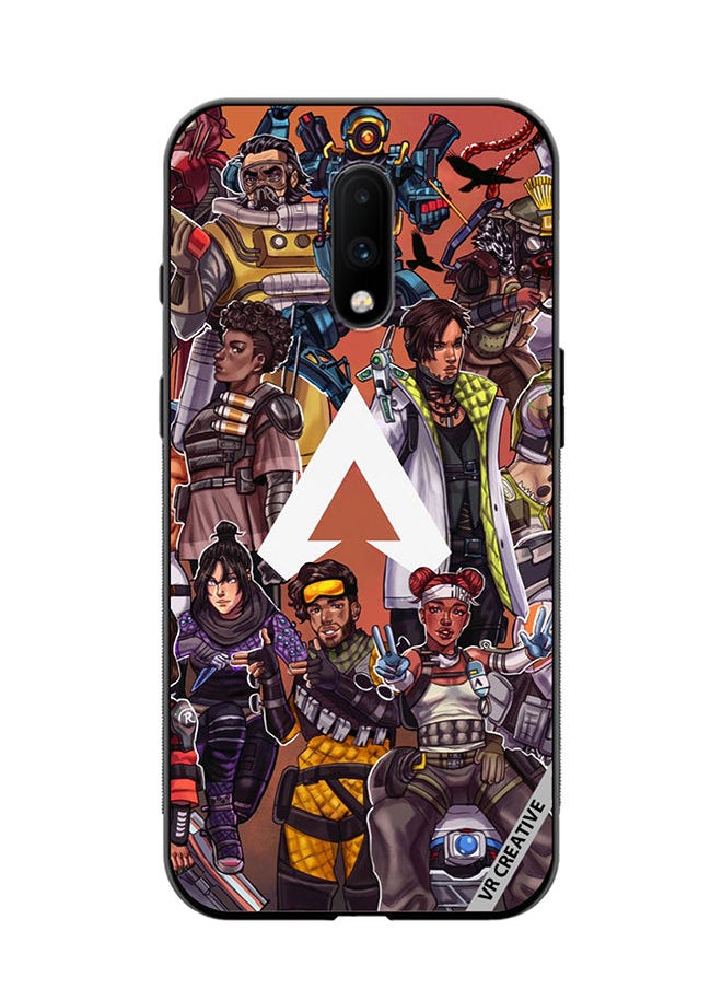 VR CREATIVE - Protective Case Cover For OnePlus 7 Apex Legends Whole Team Design Multicolour - Image 1
