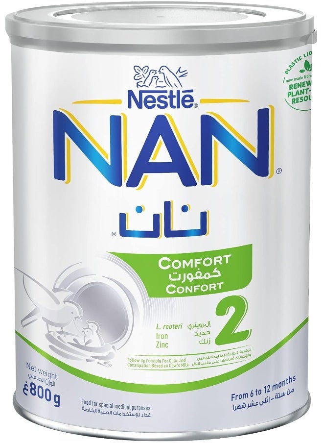 Nan - Comfort Milk Formula Stage 2 800g - Image 1