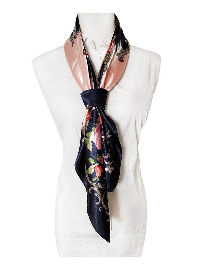 PALAY® Women's 35" Satin Square Silk Like Hair Scarves and Wraps Headscarf for Sleeping, Soft and Comfortable Polyester Silk with Satin Luster and Gorgeous Colors, For Female, Multicolor - Image 3