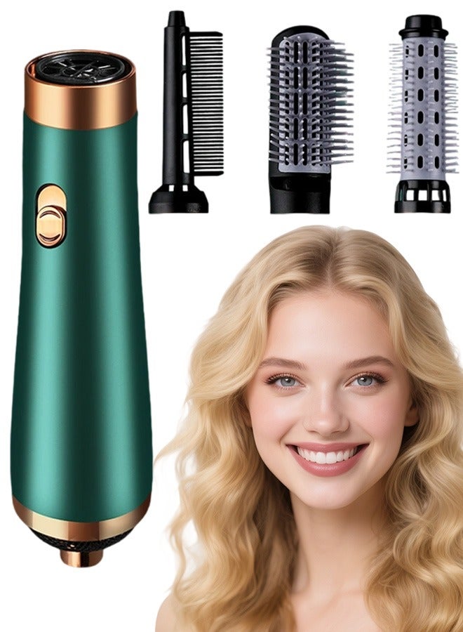 صالون مجفف الشعر المهنية لوائح المملكة المتحدة ، 750 واط هادئ أيوني سريع جاف خفيف الوزن بارد ساخن 3 سرعة ، مرفقات فوهة حماية من التسخين الزائد طلاء الأشعة فوق البنفسجية للسفر تصميم هدية جاهزة (خضراء) - Image 1