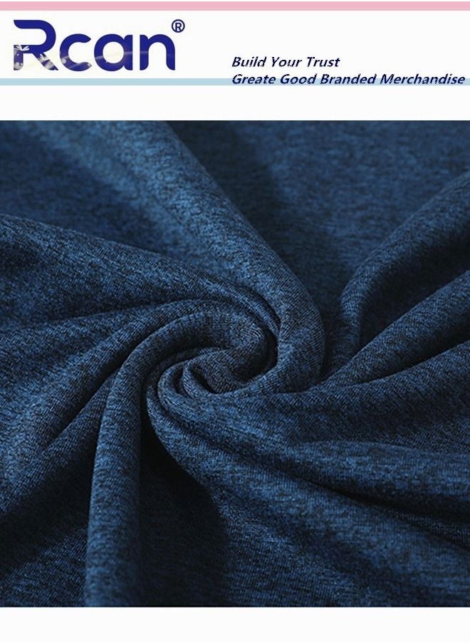 Rcan - 2 Piece Men's Thermal Underwear Set Quick Drying V Neck Winter Lightweight Slim Fitting Long Sleeved T-Shirt and Long Pants Basic Layer Bottoming Shirt Set Plus Size - Image 1