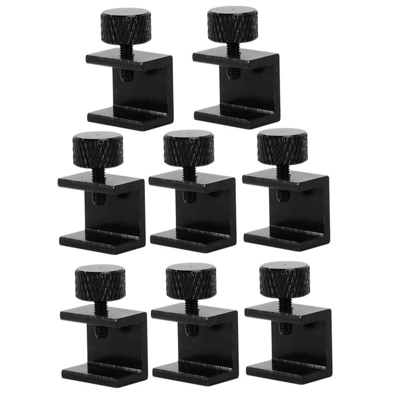 Unomor 8pcs 3D Printer Glass Bed Clamp Set Strong Metal Clips Easy Install - Image 2