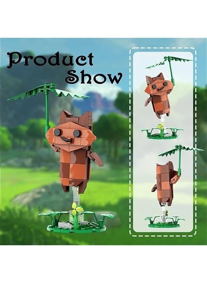 Korok Building Sets for Adults Kids, Yahaha Figure Game Player Collection Creative Building Blocks Model Toy,Unique BOTW Hestu Cute Merch Building Kit Decorations Toys Gifts(86PCS) - Image 3